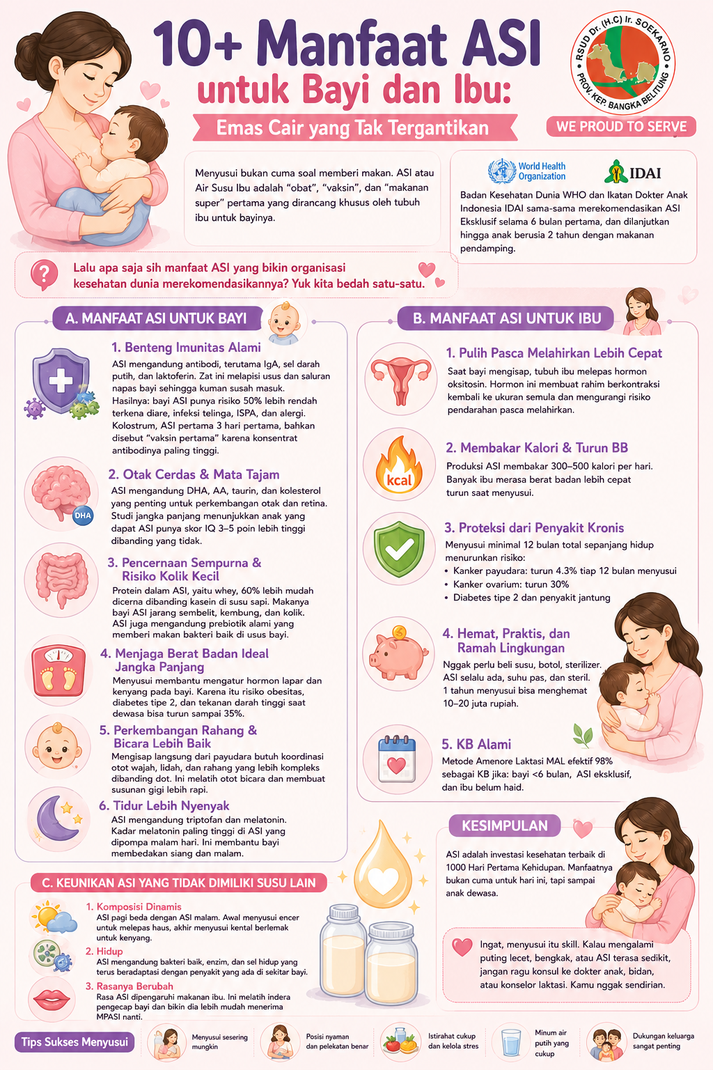 10+ Manfaat ASI untuk Bayi dan Ibu Emas Cair yang Tak Tergantikan