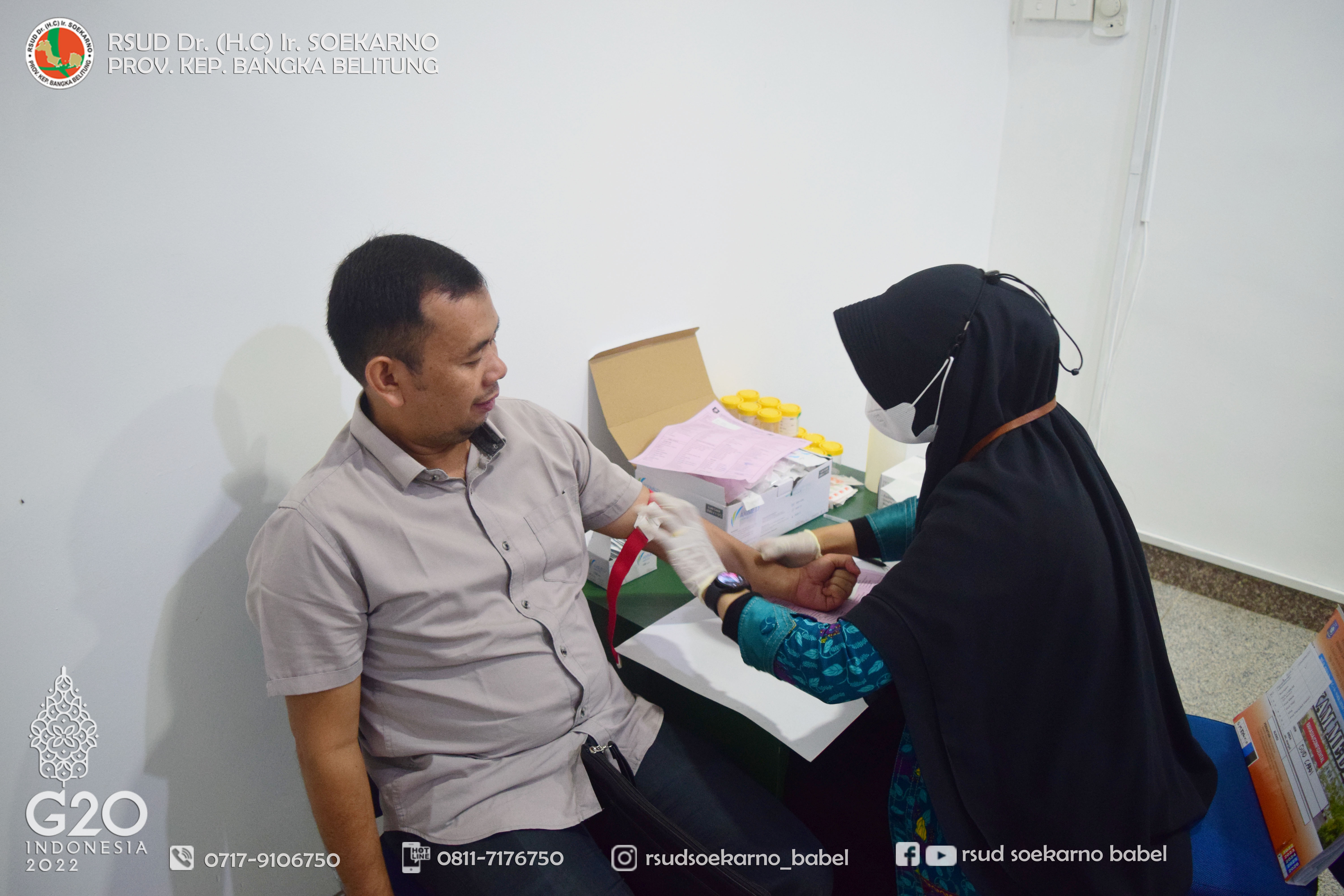 RSUD Soekarno Babel Siap Berikan Layanan MCU Terbaik bagi Pegawai KPU se-Provinsi Kep. Bangka Belitung