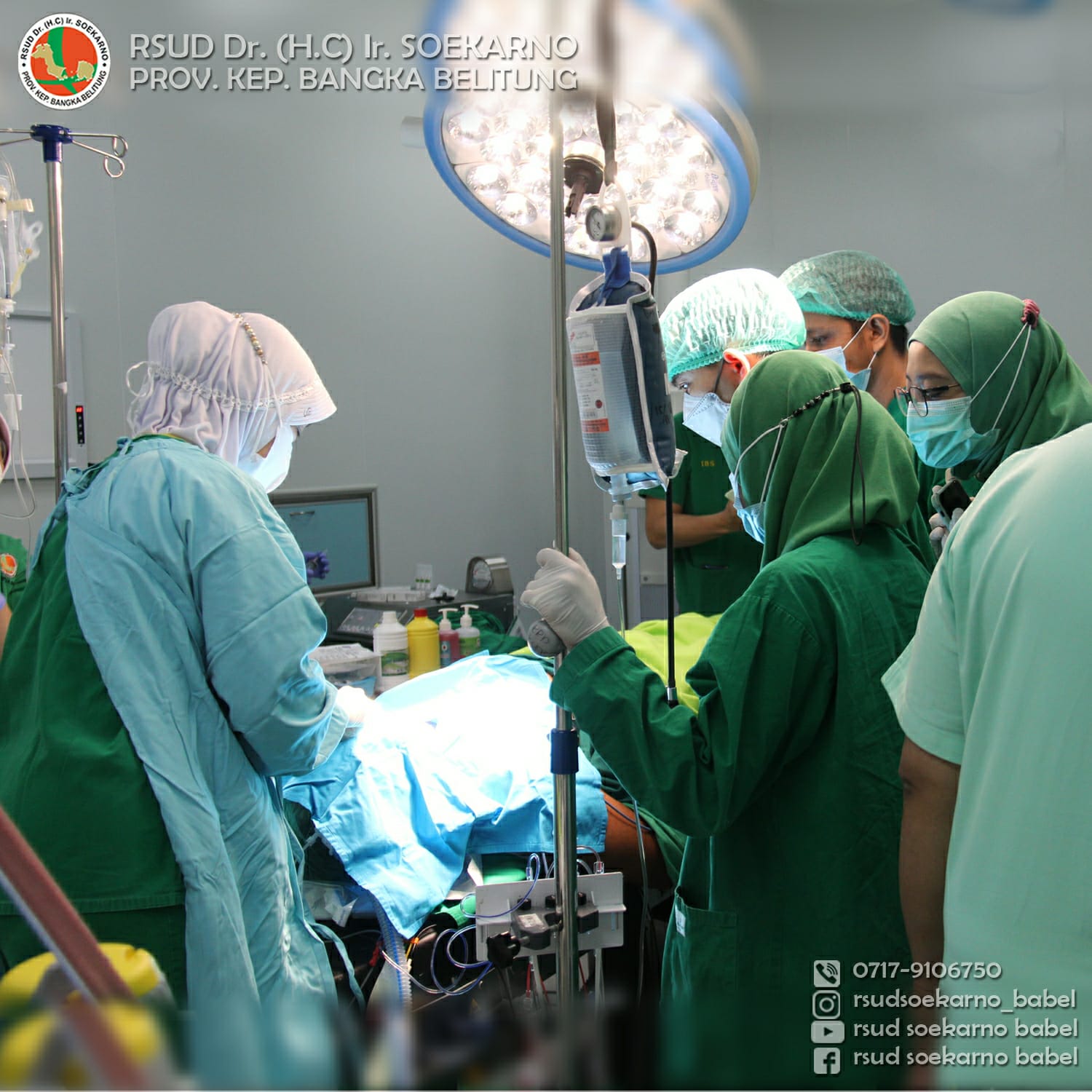 Operasi Jantung Terbuka Bypass Perdana di Babel