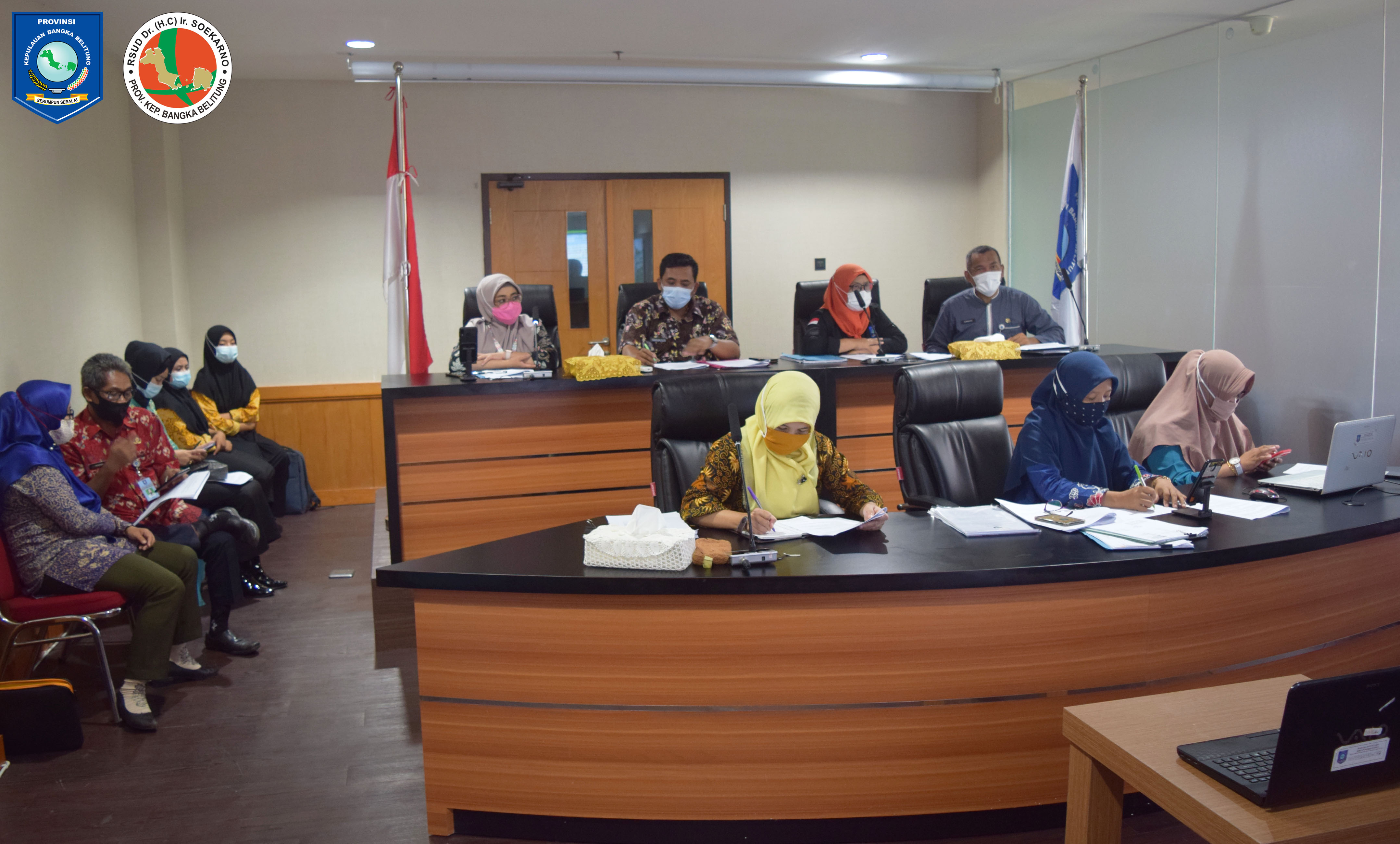 TKKSD PROVINSI KEPULAUAN BANGKA BELITUNG AJAK RSUD Dr. (H.C) Ir. SOEKARNO PROVINSI KEPULAUAN BANGKA BELITUNG DAN LPSK RI BAHAS NOTA KESEPAKATAN