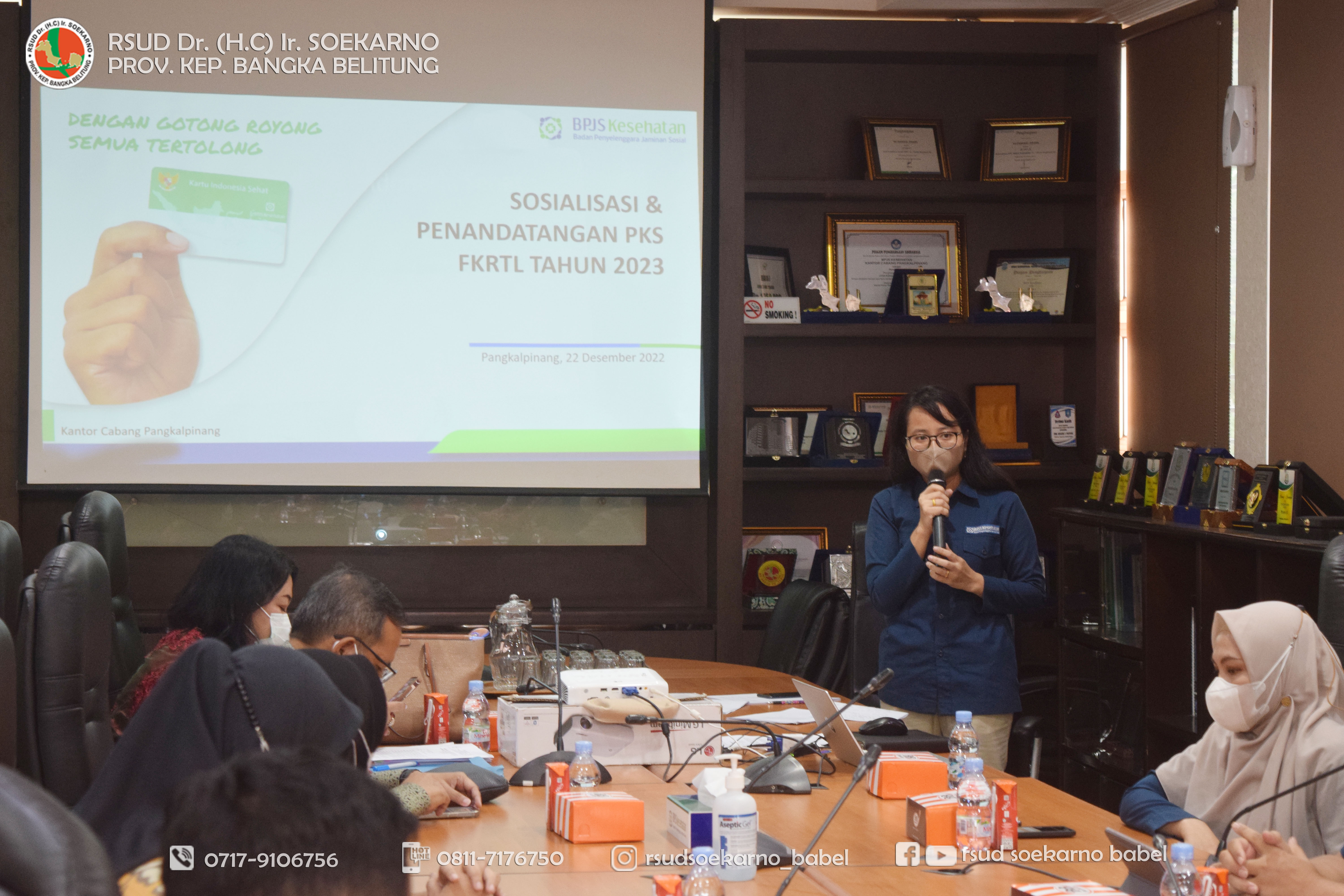 BPJS Kesehatan dan RSUD Soekarno Lakukan Penandatanganan Kerjasama 2023