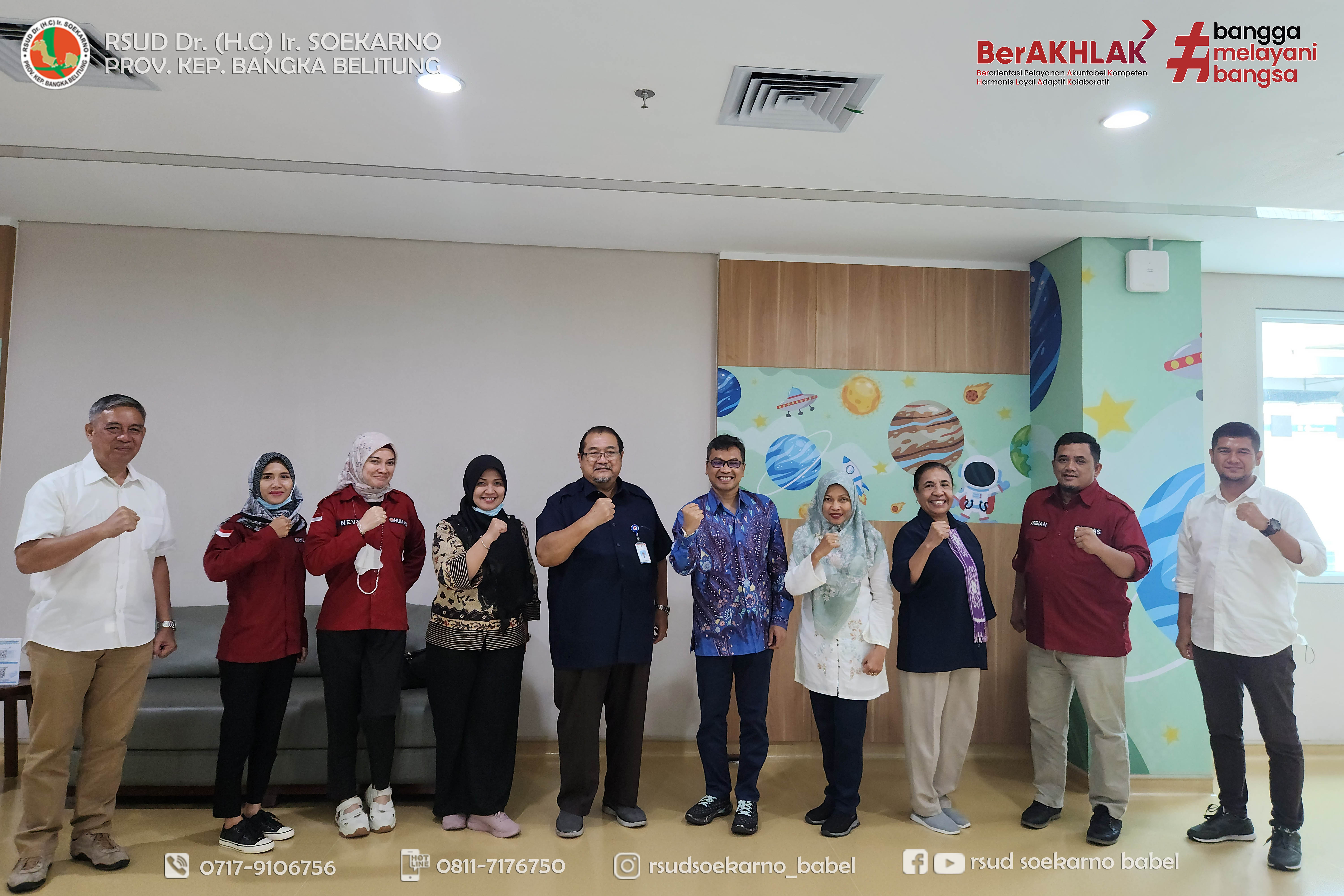 Optimalisasi Layanan Kardiovaskuler, Direktur RSUD Soekarno Babel Kunjungan Ke Rumah Sakit Jantung Harapan Kita Jakarta