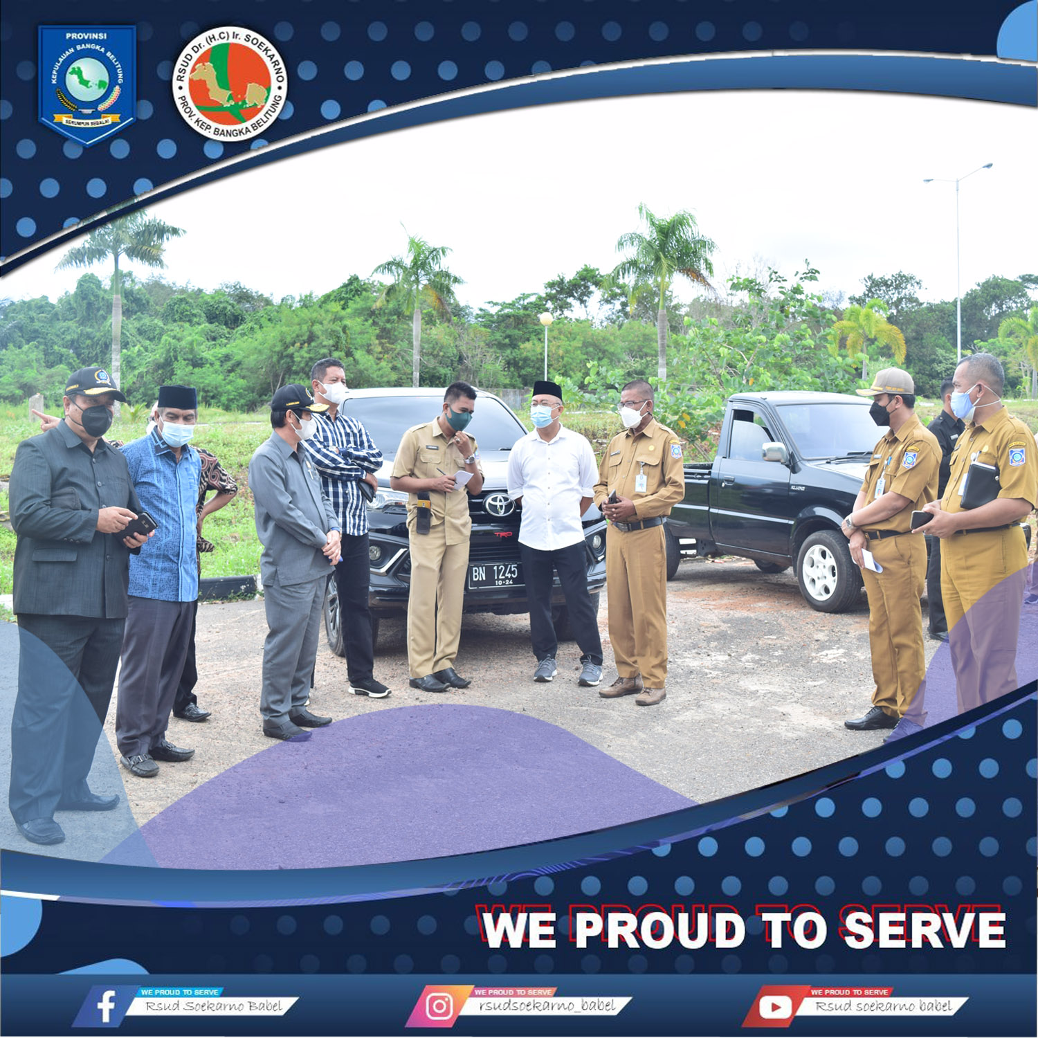 Tim Manajemen RSUD Dr. (H.C) Ir. Soekarno Provinsi Kepulauan Bangka Belitung Sambut Hangat Kunjungan Pansus DPRD Provinsi Kepulauan Bangka Belitung