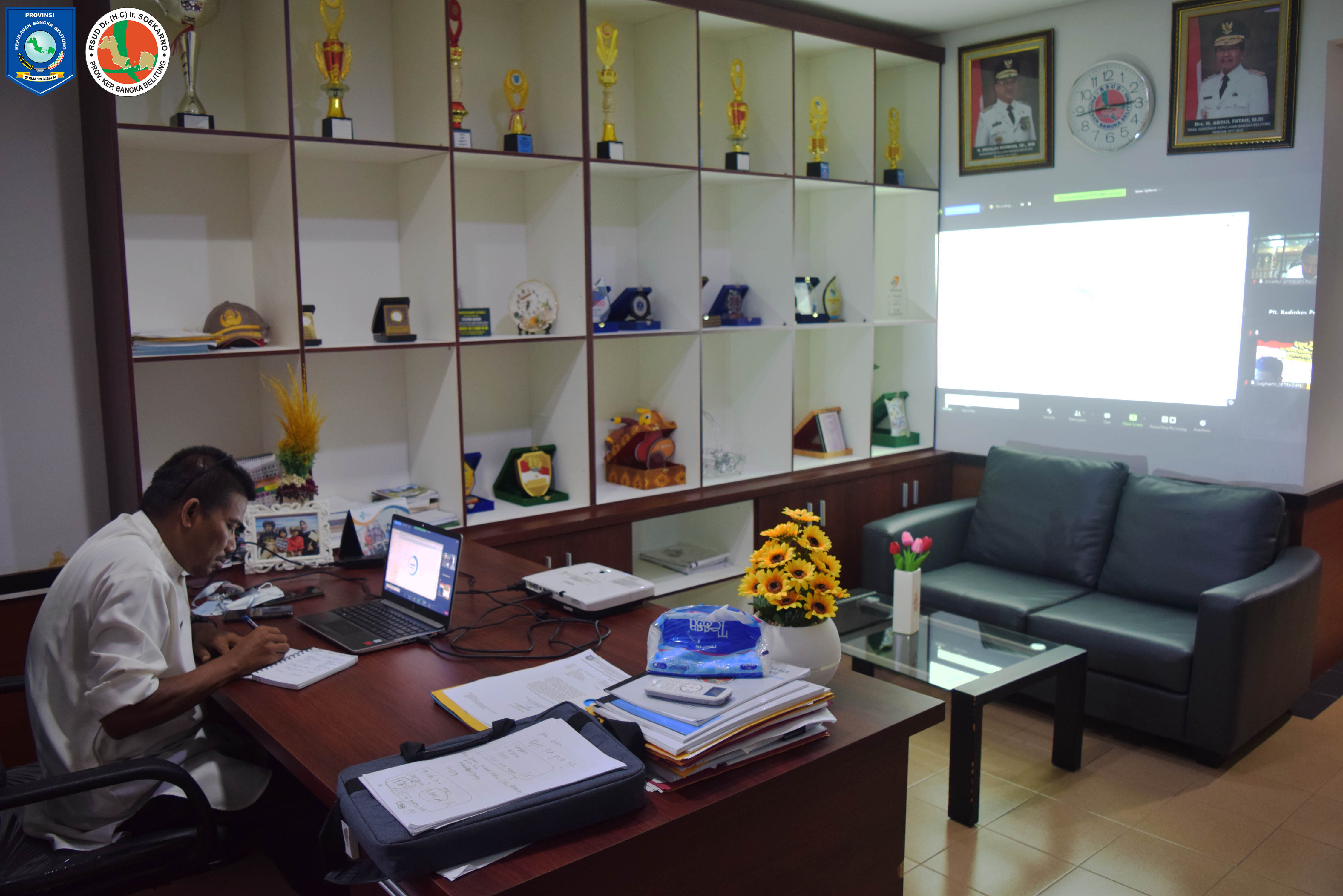 RAPAT KOORDINASI INSENTIF NAKES DIHADIRI LANGSUNG OLEH Plt. DIREKTUR RSUD Dr. (H.C) Ir. SOEKARNO PROVINSI KEPULAUAN BANGKA BELITUNG
