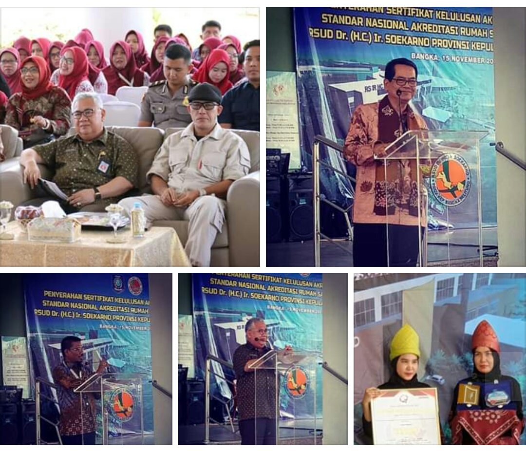 Penyerahan Sertifikat Akreditasi