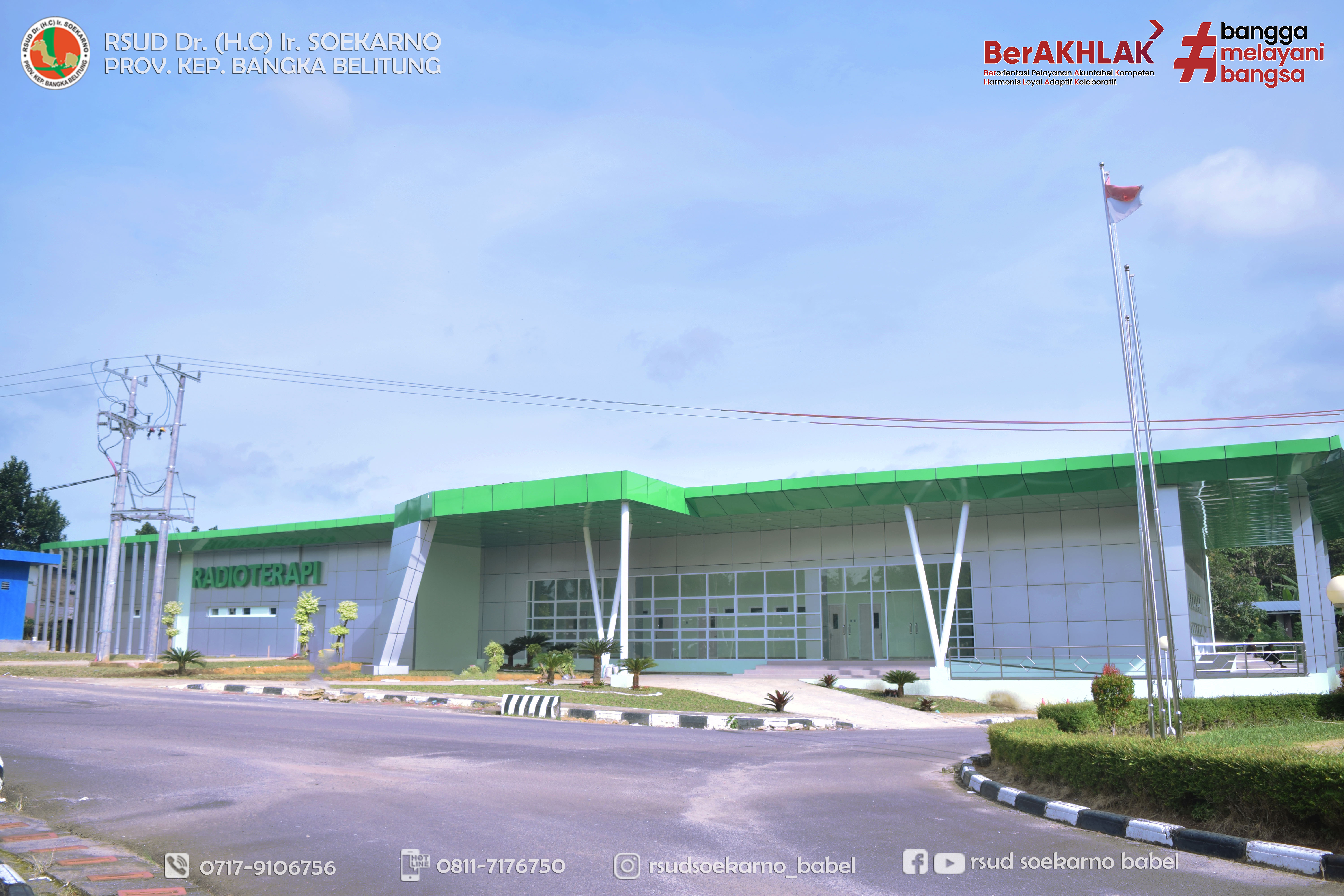PENJELASAN DIREKTUR RSUD Dr. (H.C) Ir. SOEKARNO PROVINSI KEPULAUAN BANGKA BELITUNG TENTANG KESIAPAN RADIOTERAPI