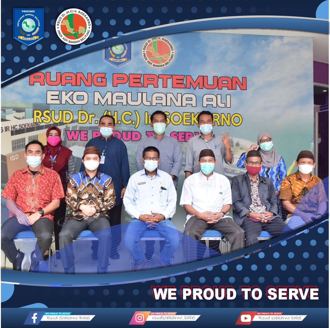 Tim Manajemen RSUD Dr. (H.C) Ir. Soekarno Provinsi Kepulauan Bangka Belitung Sambut Hangat Kunjungan Tim Komisi III DPRD Kabupaten Bangka Tengah