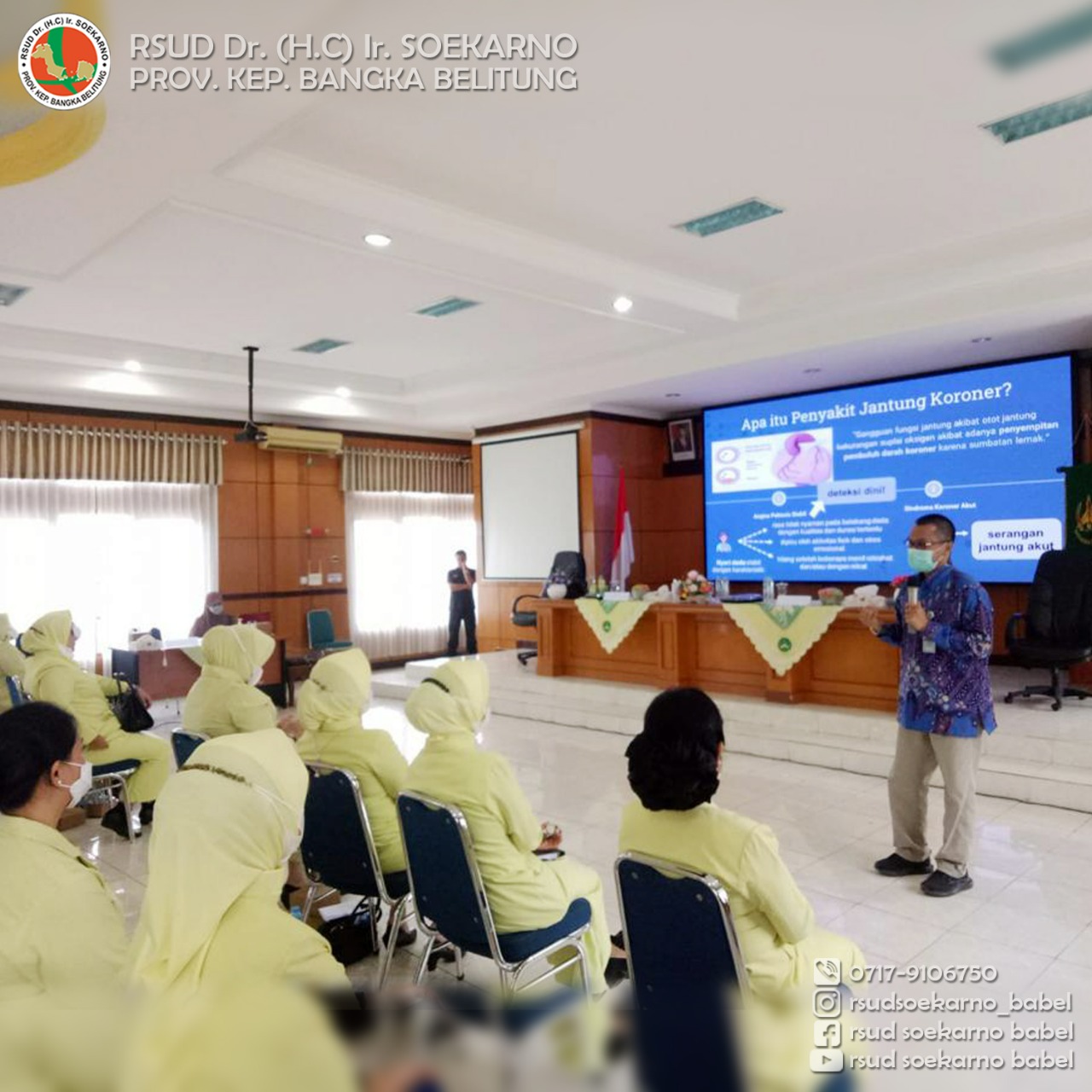 Seminar Kesehatan Jantung : Penyakit Jantung Koroner Bisa Dicegah dan Diobati