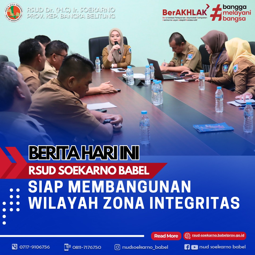 SIAP MEMBANGUN WILAYAH ZONA INTEGRITAS