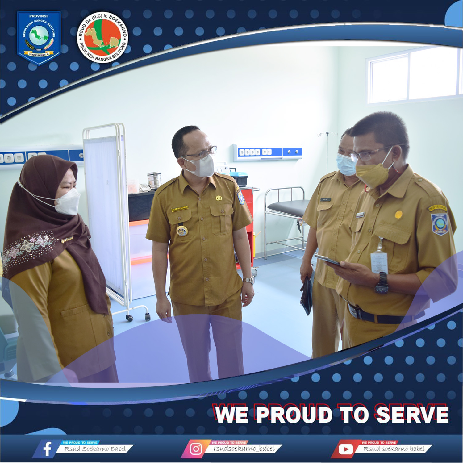 Bupati Bangka Tengah, Algafri Rahman : RSUD Dr. (H.C) Ir. Soekarno Provinsi Kepulauan Bangka Belitung ini Layak Kita Rekomendasikan