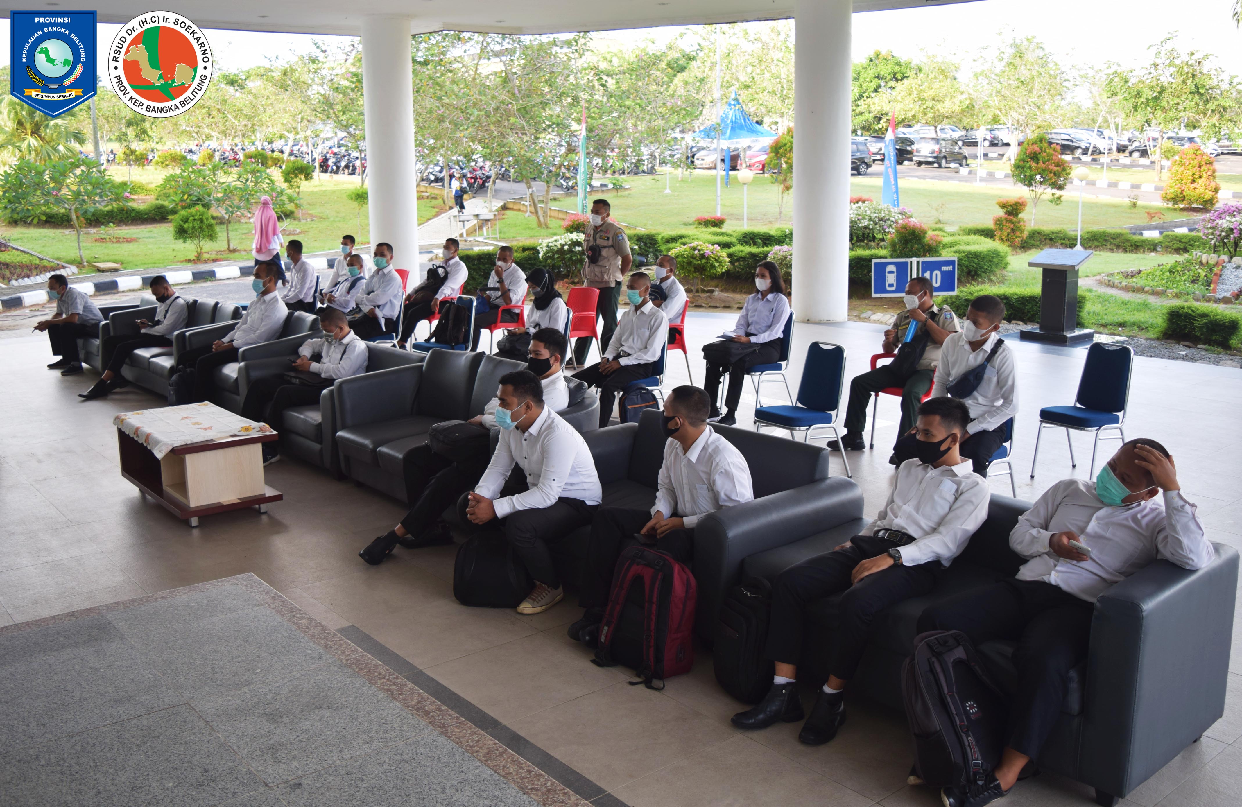 RSUD Dr. (H.C) Ir. Soekarno Provinsi Kepulauan Bangka Belitung Bekerjasama dengan BPBD Provinsi Kepulauan Bangka Belitung Adakan Medical Check Up TRC