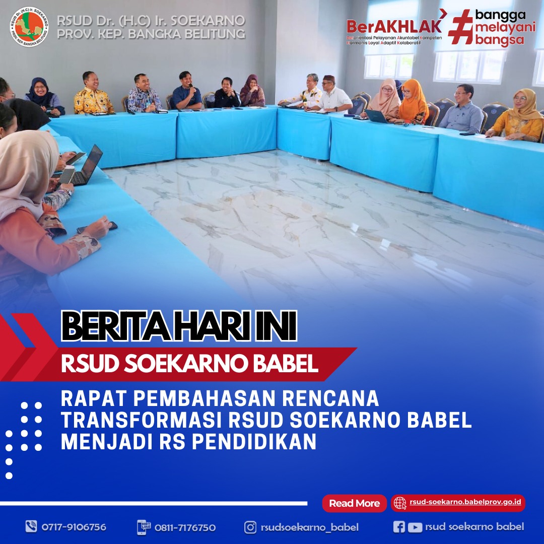 RAPAT PEMBAHASAN RS PENDIDIKAN