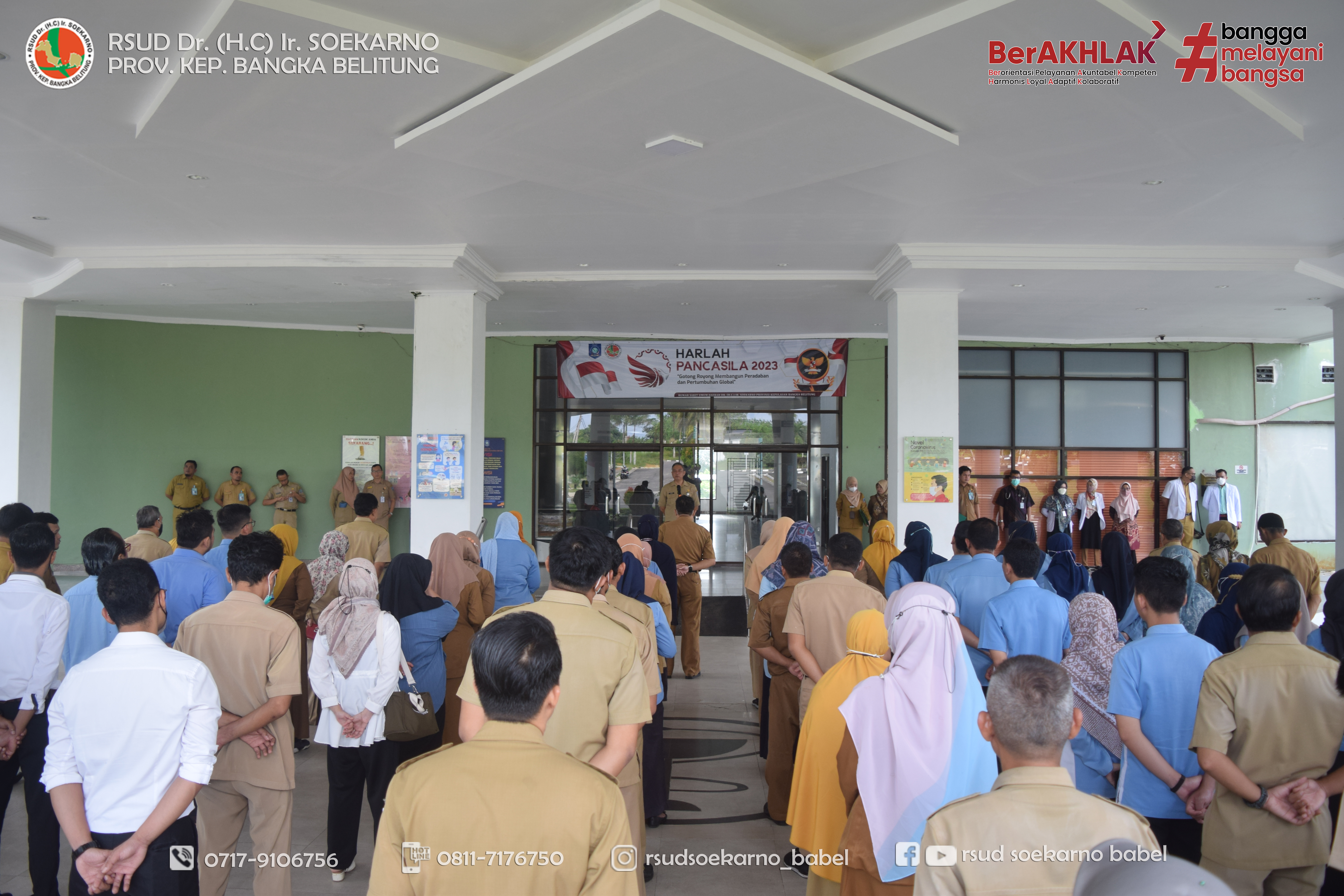 RSUD SOEKARNO BABEL MENDUKUNG PENUH NILAI-NILAI ASN BerAKHLAK