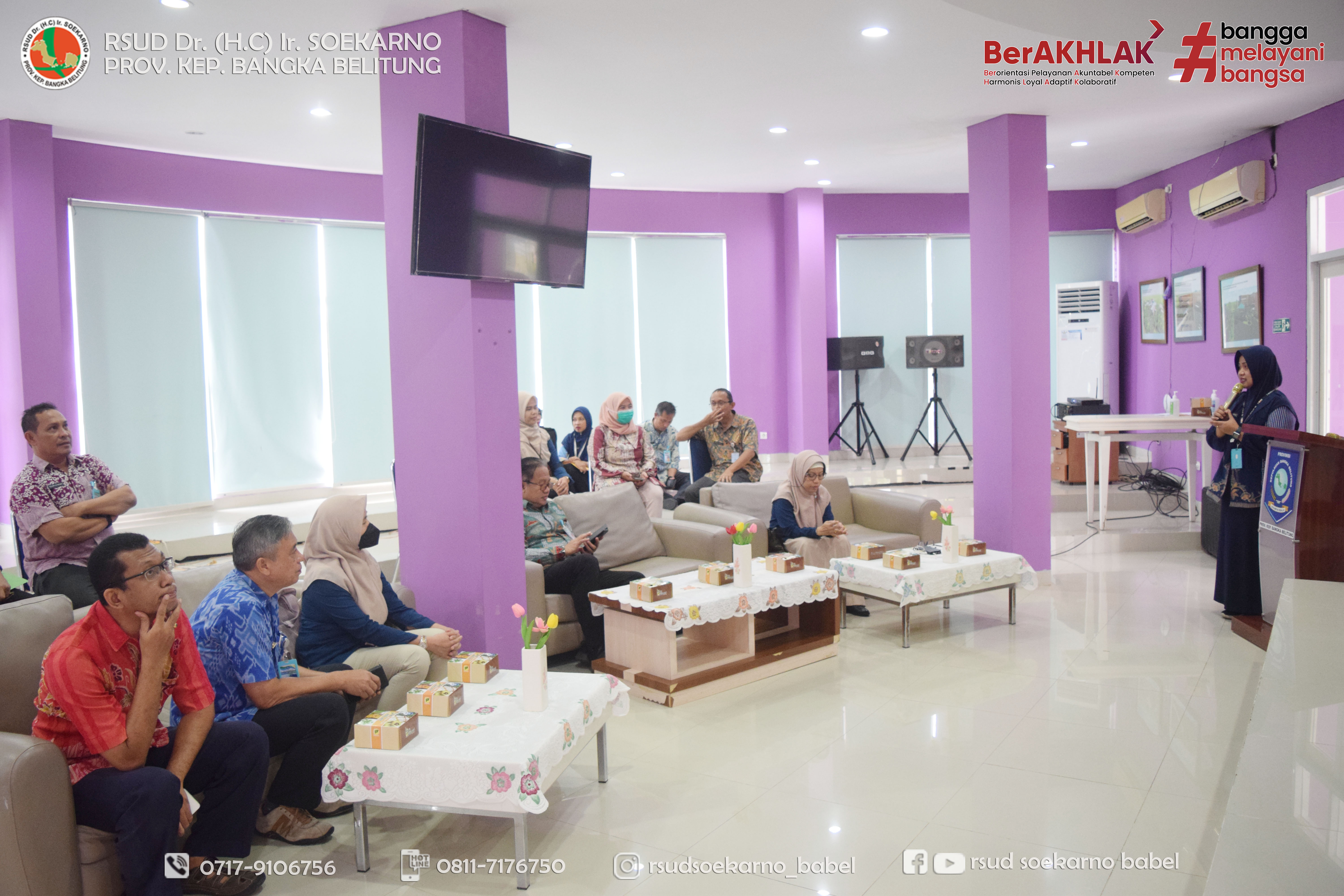 BPJS KESEHATAN LAKUKAN KREDENSIALING LAYANAN KEMOTERAPI RSUD SOEKARNO BABEL