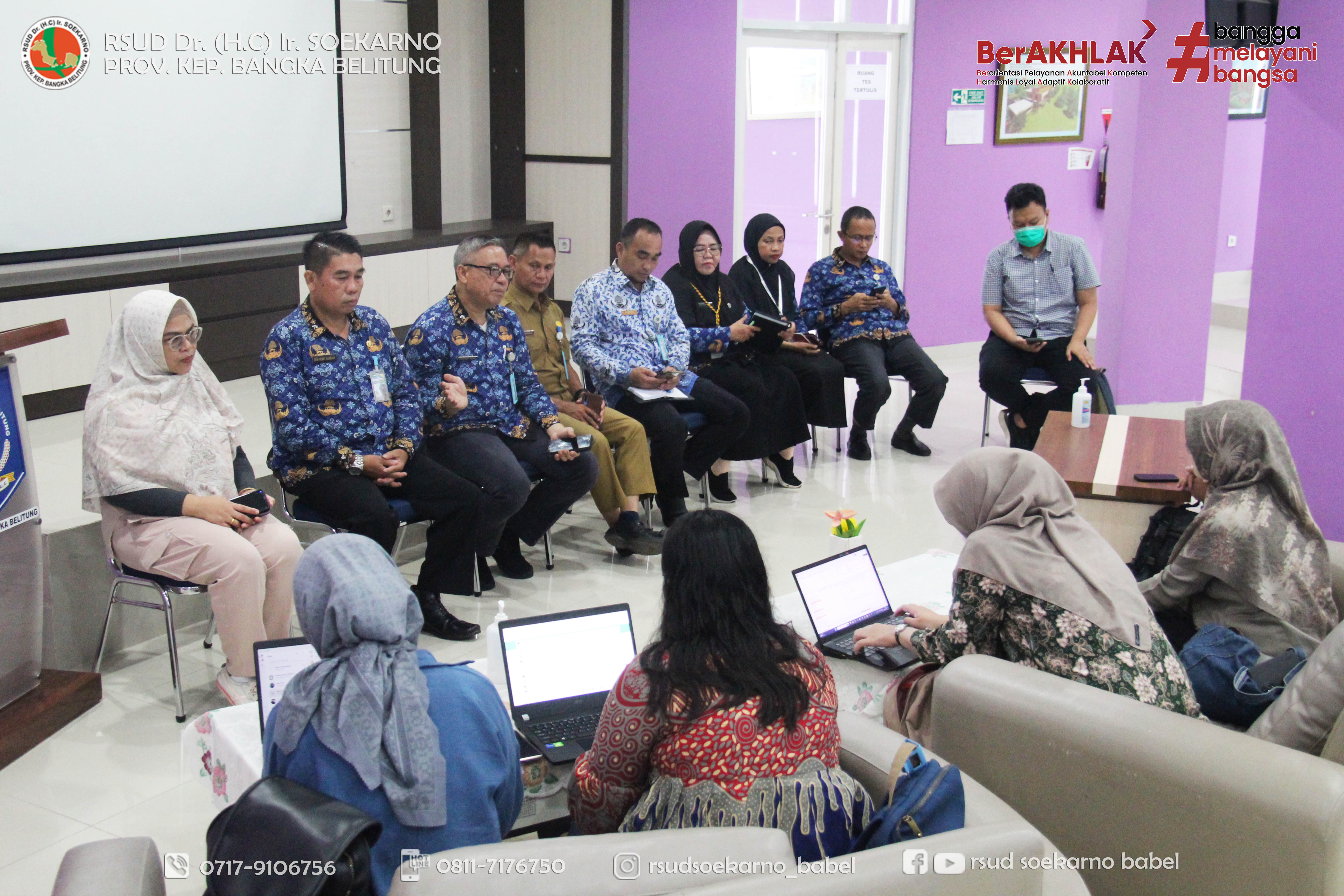 KEMENKES MONEV PELAYANAN KESEHATAN RSUD SOEKARNO