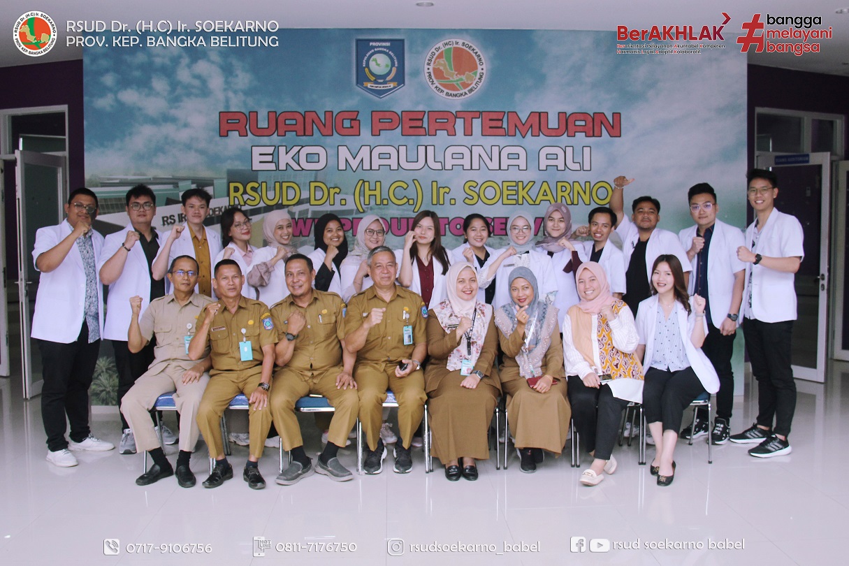 16 DOKTER INTERNSHIP ANGKATAN II HADIR DI RSUD SOEKARNO