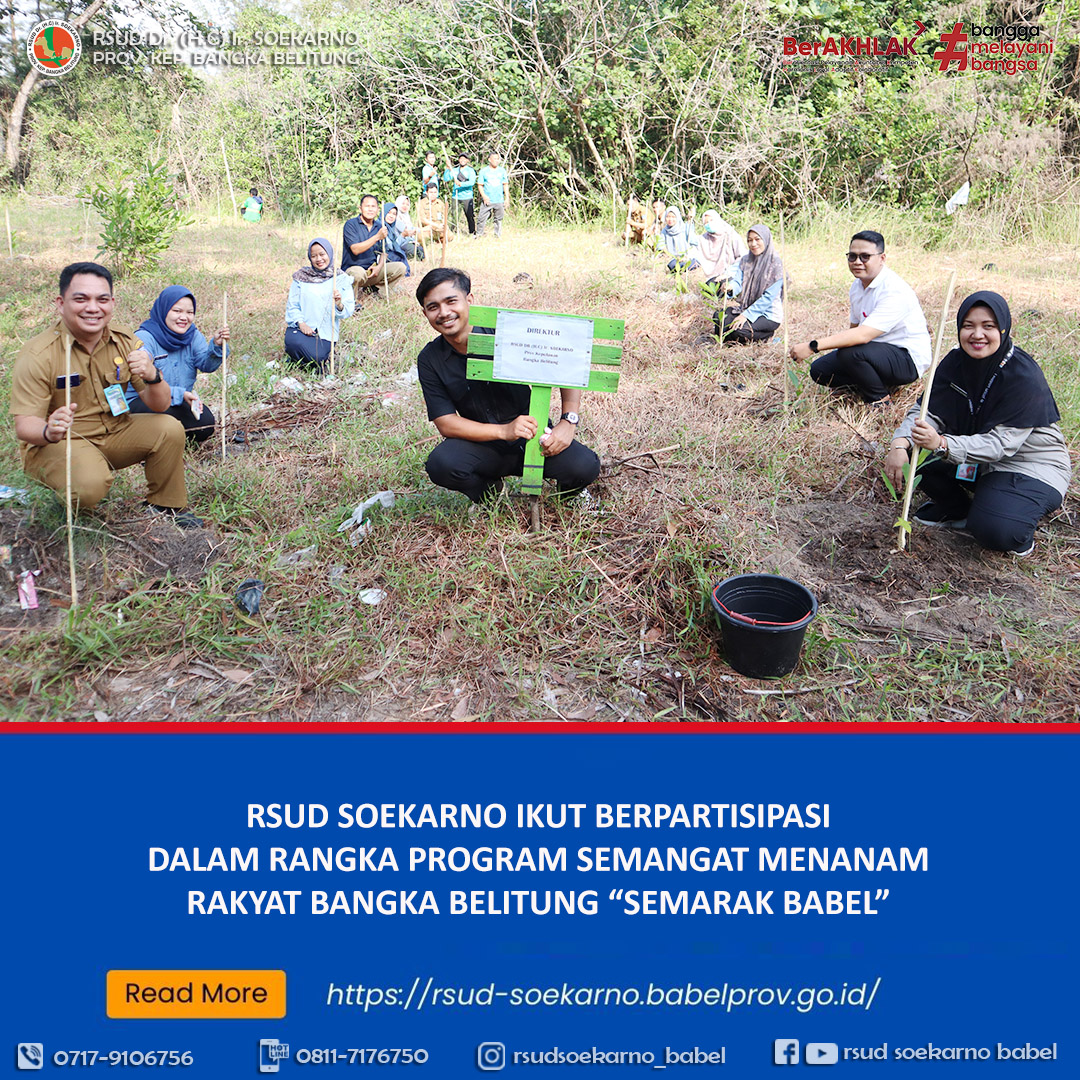 RSUD SOEKARNO IKUT BERPARTISIPASI DALAM RANGKA SEMARAK BABEL 2024