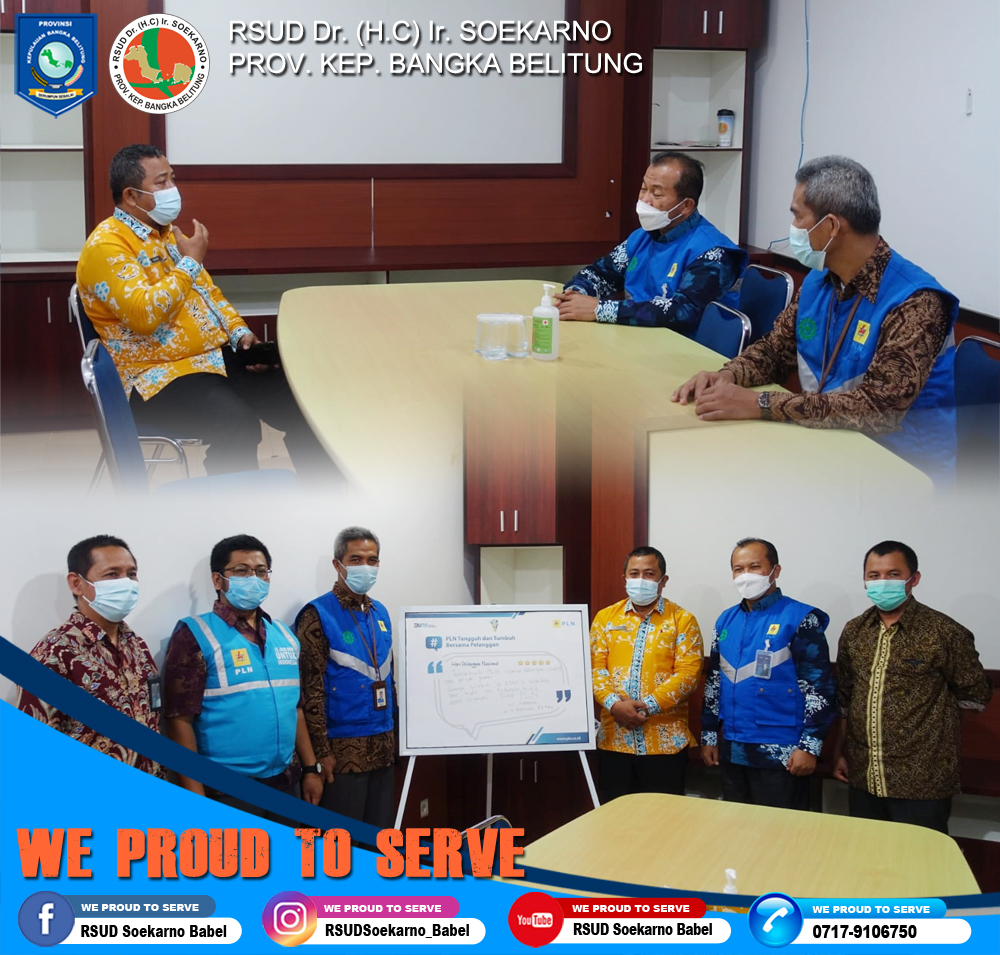Keluarga Besar RSUD Dr. (H.C) Ir. Soekarno mengucapkan "Selamat Hari Pelanggan Nasional 2021" 