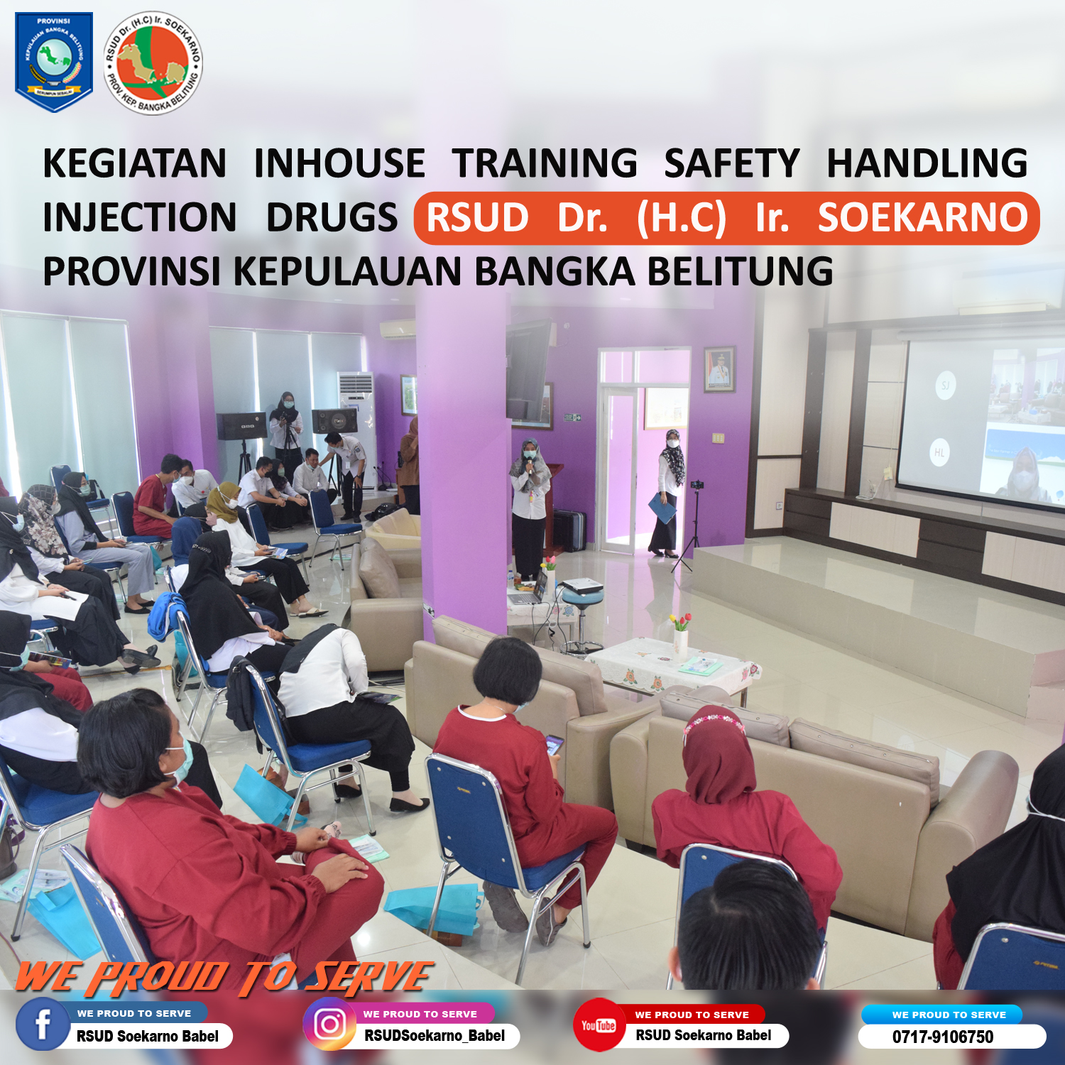 Kegiatan Inhouse Training Safety Handling Injection Drugs