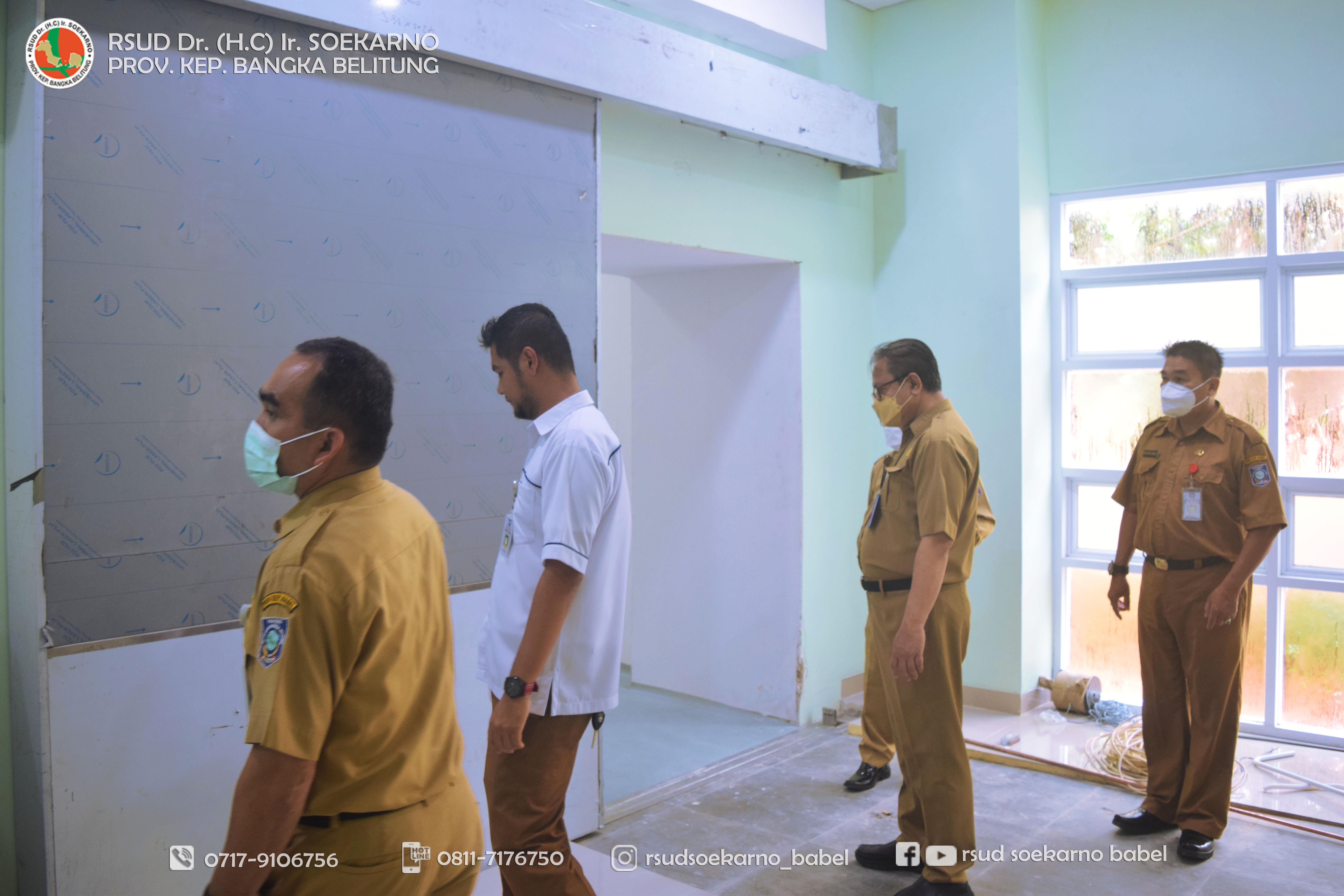 KADINKES Tinjau Gedung Radiologi