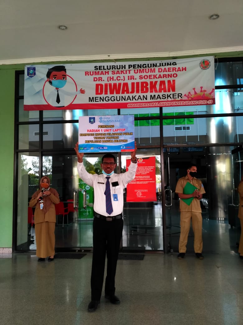 Penyerahan Piagam Penghargaan Kompetisi Inovasi Pelayanan Tingkat Provinsi Kepulauan Bangka Belitung